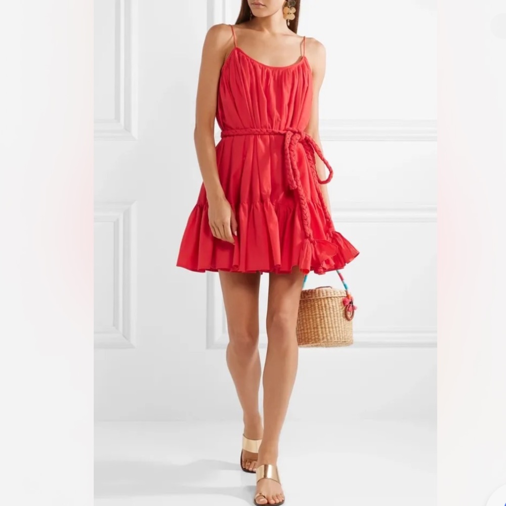 RHODE Nala Orange mini dress